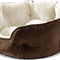 Cozy & Durable 20" Small Dog and Cat Bed - Extra Soft, Machine Washable, Anti-Slip, Water-Resistant - Perfect for Puppies and Kittens